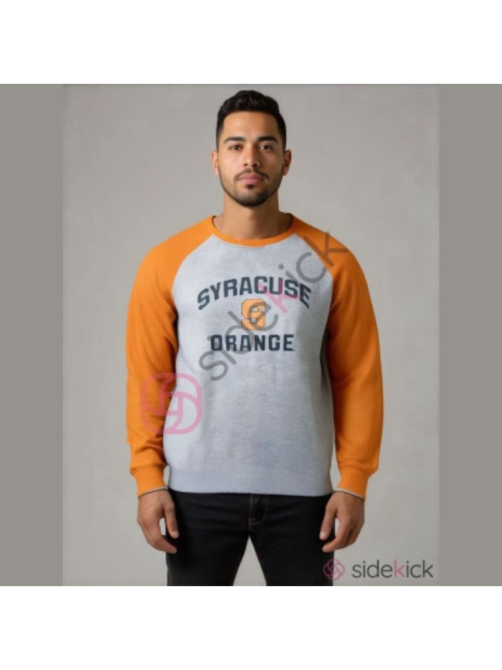 Syracuse Colosseum Men's Gray Orange Sweatshirt M